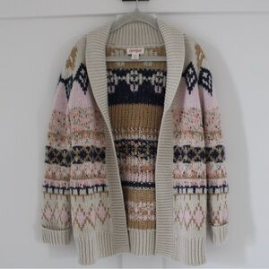 Cat & Jack Multicolor Patterned Sweater